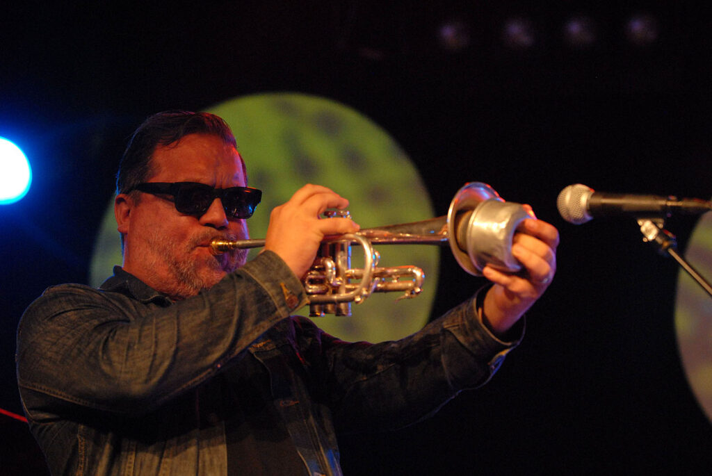 Rob Mazurek na Beogradskom džez festivalu 2016, foto Stanislav Milojković
